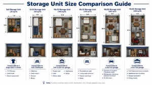 Self Storage Unit Sizing Guide